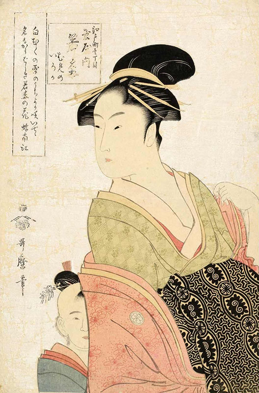 The Courtesan Wakaume of the Tama-ya